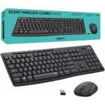 Logitech MK295 Silent Wireless Keyboard Mouse Combo 920-009800 – Zboží Živě