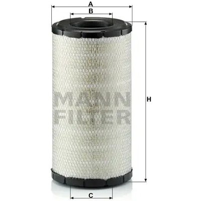 MANN FILTER Vzduchový filtr C 21 584 – Hledejceny.cz