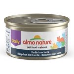 Almo Nature Daily Menu WET Cat Kousky se pstruhem 85 g – Zbozi.Blesk.cz