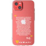 Pouzdro Picasee silikonové Apple iPhone 13 - Kazma - BUĎTE TROCHU YESMANI čiré – Zboží Živě