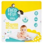 Tesco Fred & Flo podložky 60 x 60 cm 10 ks – Zboží Dáma