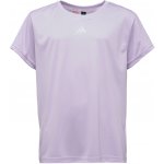 adidas TRAIN ESSENTIALS REGULAR FIT LOGO KIDS Fialová Bílá – Sleviste.cz