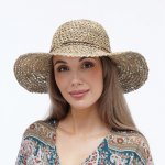 Krumlovanka letní klobouk z pletené mořské trávy Fa-43523 natur – Zboží Mobilmania
