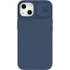 Pouzdro a kryt na mobilní telefon Apple Pouzdro Nillkin CamShield Silky iPhone 13 modré