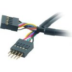 Akasa EXUSBI-40 USB 2.0, 2x 4pin USB MALE - 2x4pin USB FEMALE, 40cm – Sleviste.cz