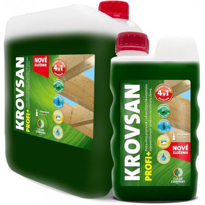 Color Company Krovsan Profi + 1 l zelená – Hledejceny.cz