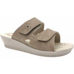 Mjartan dámské zdravotní pantofle 2814 na vysoký nárt béžové – Hledejceny.cz