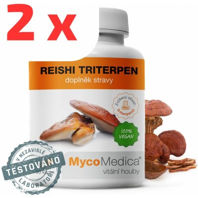 MycoMedica Reishi Triterpen 2 x 90 kapslí – Hledejceny.cz