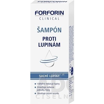 Forforin šampon proti lupům suché lupy 200 ml