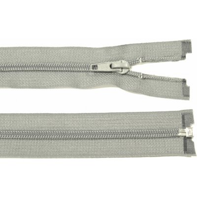 Spirálový zip no.5 rozepínací 60cm - více barev color: 717 šedá – Hledejceny.cz