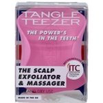 Tangle Teezer Scalp Brush Pink masážní exfoliační kartáč na pokožku hlavy – Zbozi.Blesk.cz