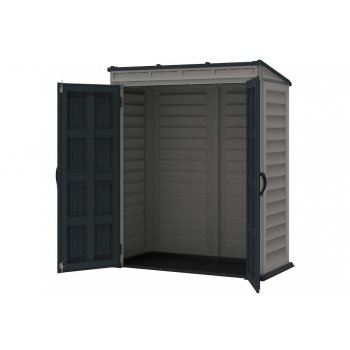 Duramax YardMate Pent 1,6 m² - šedý/antracit + podlahová konstrukce 5x3 05325