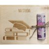 Obálka Albi Dřevěné přání na peníze Na studia 15,5 x 12,5 x 0,3 cm