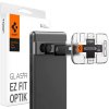 Tvrzené sklo pro mobilní telefony Spigen Glass EZ Fit Optik 2 Pack Black Google Pixel 7a AGL05970