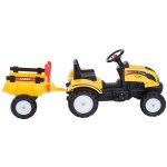 Goleto Šlapací traktor s přívěsem žlutý – Hledejceny.cz