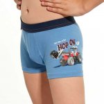 Cornette Kids Boy 701/87 Tractor Style chlapecké boxerky modrá – Hledejceny.cz