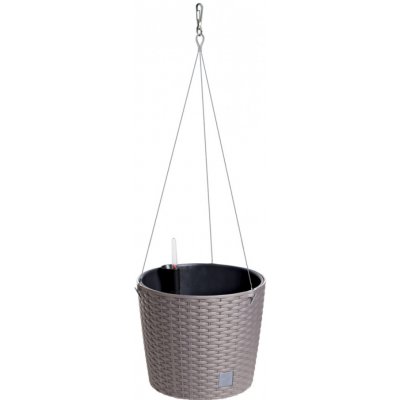 Prosperplast Květináč závěsný Rato DRTW260 mocca 6,5 L 25,6 cm – HobbyKompas.cz