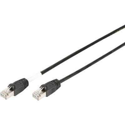 Digitus DK-1644-020/BL Patch, S/FTP, 6, lanko, Cu, LSZH, 2m, černý – Zboží Živě