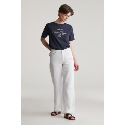 Gant REL STRAIGHT WHITE JEANS EGGSHELL – Zbozi.Blesk.cz