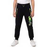 Chlapecké tepláky S DINOSAUREM A BAGREM Černá – Zboží Mobilmania