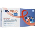 HIVFIND Sebetest na detekci HIV z krve 1 ks – Zboží Dáma