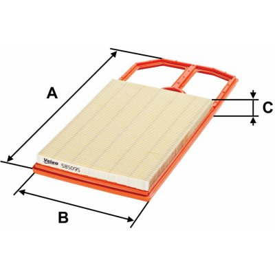 Vzduchový filtr VALEO 585095 – Hledejceny.cz