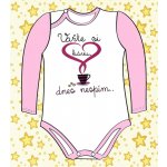 Kojenecké body s potiskem Vařte si kávu dnes nespím – Hledejceny.cz