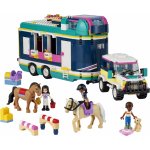 LEGO® Friends 41722 Auto s přívěsem pro koně – Zboží Živě