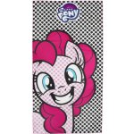 Spokey HASBRO PINKIE Rychleschnoucí sportovní ručník 80 x 160 cm černo-bílý zn. MY LITTLE PONY – Hledejceny.cz