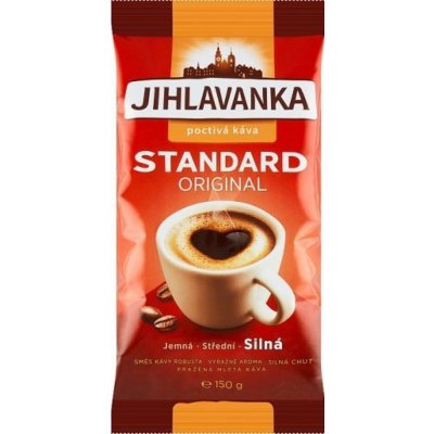 Jihlavanka standard Káva 150 g – Zbozi.Blesk.cz