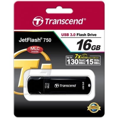 Transcend JetFlash 750K 16GB TS16GJF750K – Zboží Mobilmania