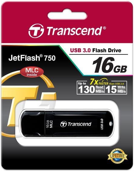 Transcend JetFlash 750K 16GB TS16GJF750K