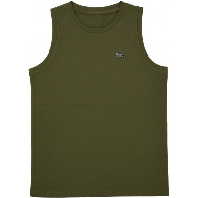 Xcena Triko bez rukávu khaki – Zboží Dáma