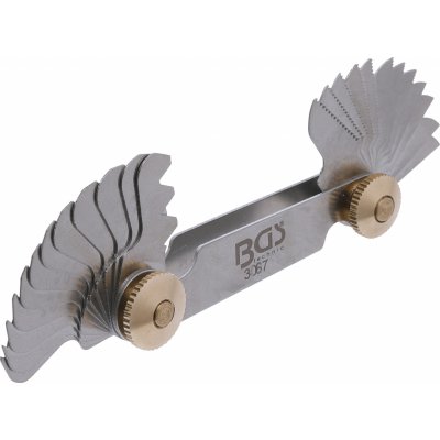 BGS 3067, Závitové měrky | 24 plátků | metrické 0,25 - 6,00 mm – Hledejceny.cz