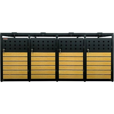 Scorpion Přístřešek na popelnice D01GW4Z antracit hnědý – Zboží Dáma