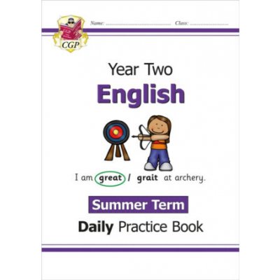 New KS1 English Daily Practice Book: Year 2 - Summer Term - Books CGP – Hledejceny.cz