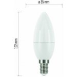True Light LED žárovka 4,2W E14 teplá bílá – Hledejceny.cz