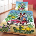 Matějovský povlečení Krtek v Autě 100 x 135 cm 40 x 60 cm – Zboží Dáma