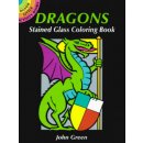 Dragons Stained Glass Coloring Book