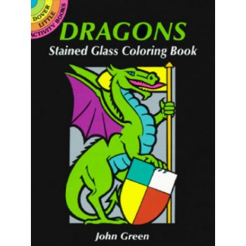 Dragons Stained Glass Coloring Book