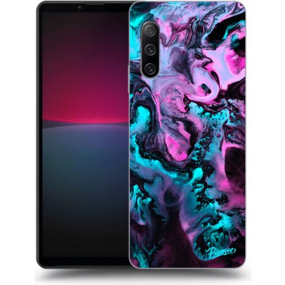 Pouzdro Picasee silikonové Sony Xperia 10 IV 5G - Lean černé – Zboží Mobilmania