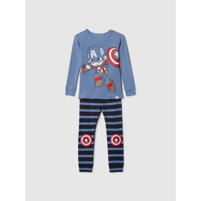 Baby pyžamový set Gap & Marvel Modrá – Zboží Dáma
