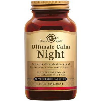 Solgar Ultimate Calm Night 30 kapslí – Hledejceny.cz
