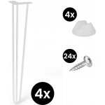 Walteco Hairpin 50535BP1 bílá 4 ks – Sleviste.cz