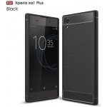 Pouzdro Fiber gelové Sony Xperia XA1 Plus - černé – Hledejceny.cz