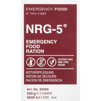 Nouzová dávka potravy NRG-5 500 g – Zboží Mobilmania