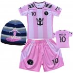 Numberoplus Premium dětský fotbalový dres Komplet + fotbalová pletená čepice Inter Miami CF 25/26 - King Messi 10 – Zboží Dáma