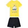 Dětské pyžamo a košilka lupilu Chlapecké pyžamo žlutá