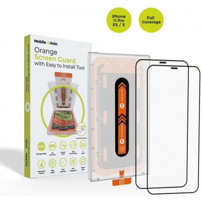Mobile Origin Screen Guard iPhone 11 Pro / XS / X s aplikátorem 2 pack SGA-i11Pro-2pk – Sleviste.cz