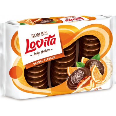 Lovita Čokopiškoty pomeranč 420 g – Sleviste.cz